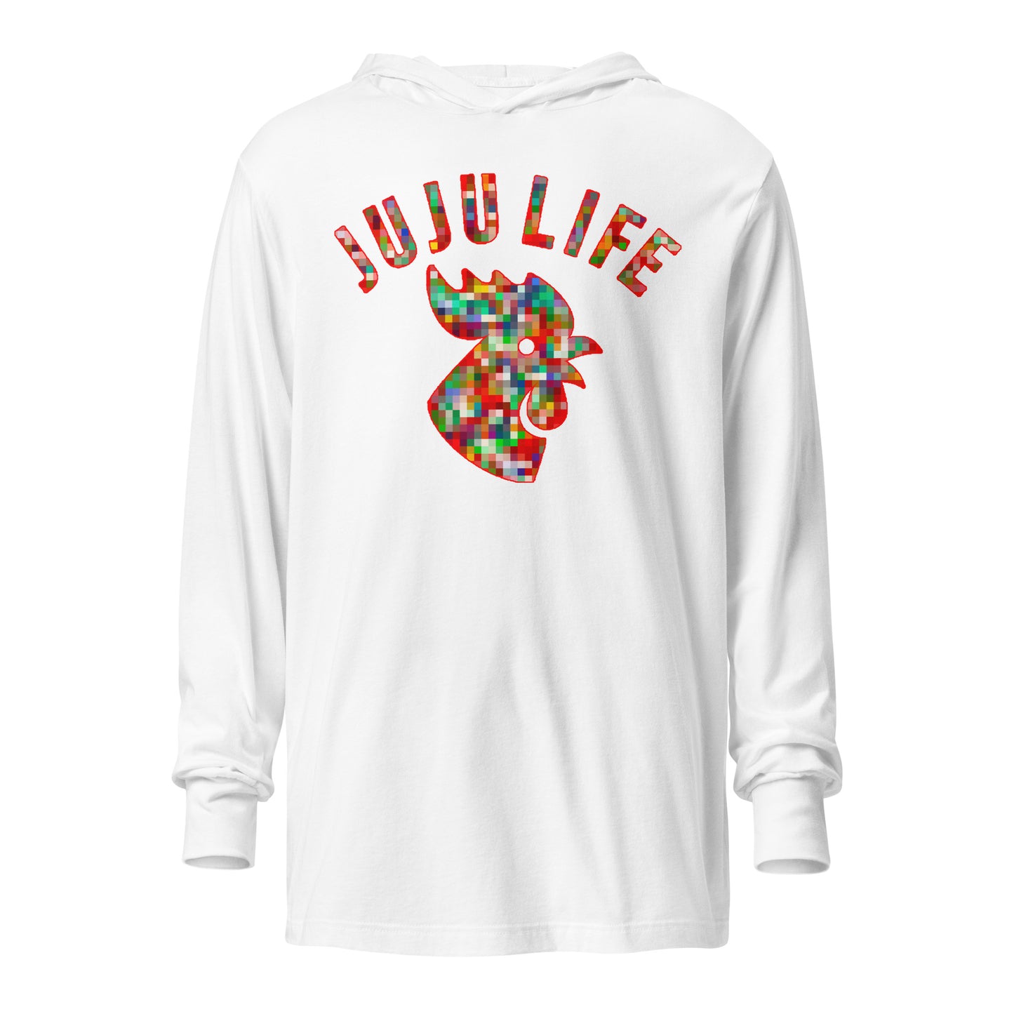 ✨ Juju Life Egun Hooded Long Sleeve Tee – Limited Edition